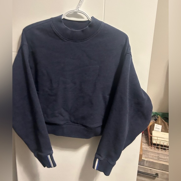 Kit and Ace Grey Pacific Coast Pullover Navy Blue Sweatshirt Size Small - Picture 3 of 12